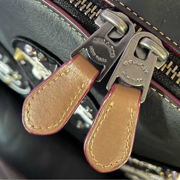 Super Rare!! Coach X Disney Mickey Mouse Patches Backpack - Picture 8 of 11